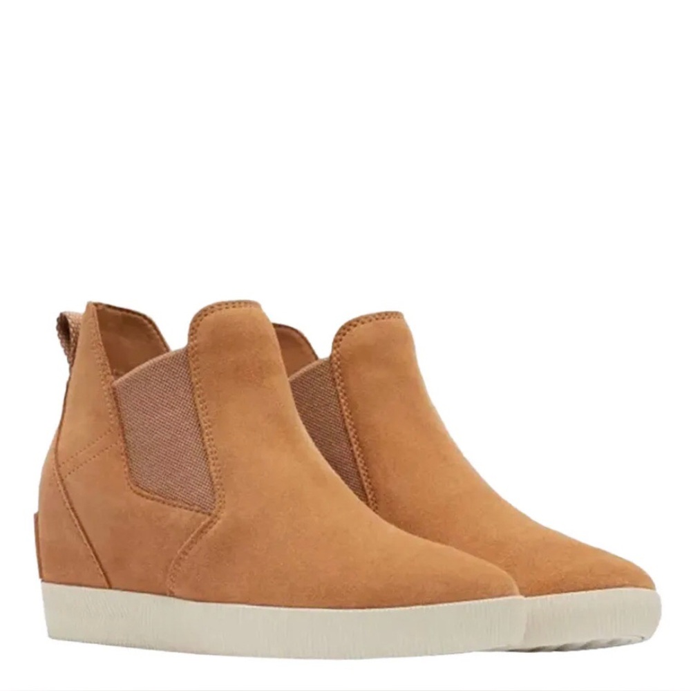 NIB Sorel Women’s Out N About Slip-On Wedge Booties 8